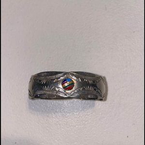 Sterling silver cuff